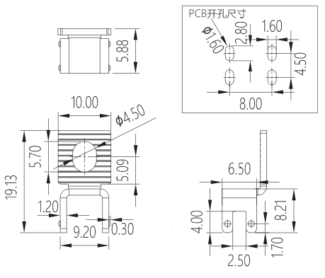 遠(yuǎn)控裸端子SB02(圖1)